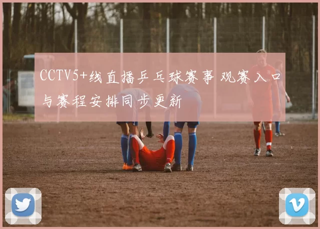 CCTV5+线直播乒乓球赛事 观赛入口与赛程安排同步更新